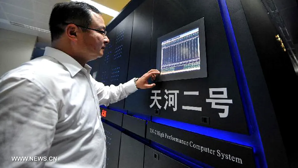 Cel mai rapid computer din lume a fost produs de China