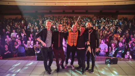 Trupa Bere Gratis a adus o „Noapte caldă” la Cinema Patria (FOTO)