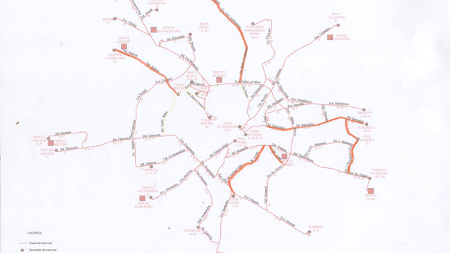 trasee autobuze Bucuresti