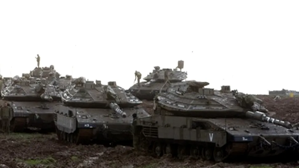Fortele israeliene au intrat in Fasia Gaza