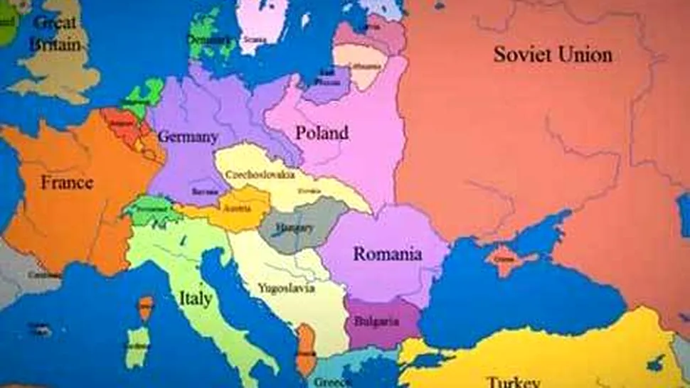 Vezi în 3 minute cum s-au modificat granițele Europei în 1.000 de ani! (Video)
