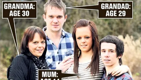 Un britanic a devenit cel mai tanar bunic, la 29 de ani