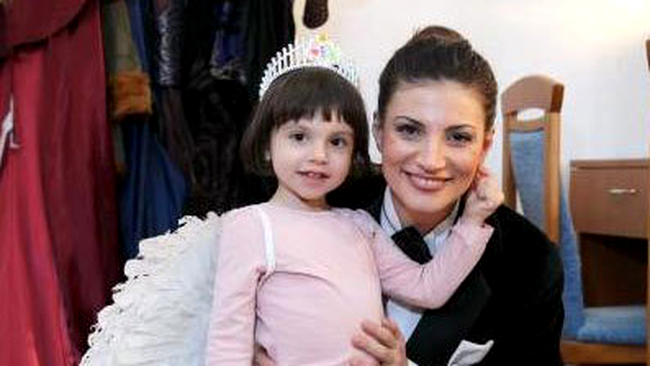 Ioana Ginghina si fiica ei