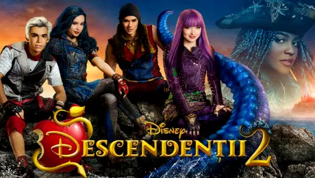 Filmul „Descendenţii 2″ va fi difuzat în premieră  la Disney Channel România