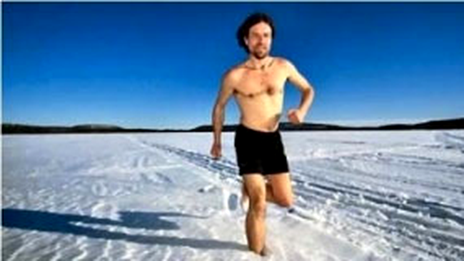 Barbatul caruia nu-i este frig niciodata