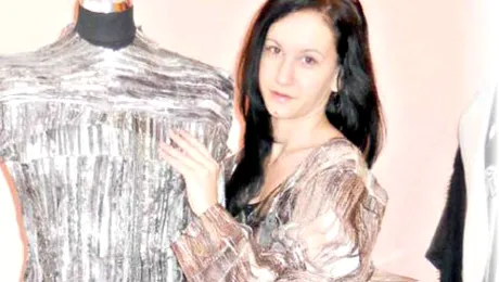 Inedit! Rochie din intestine de porc