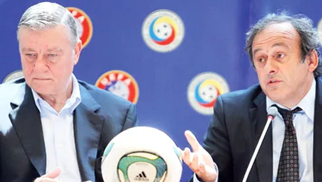 Platini vrea sa-l suspende pe Mircea Sandu