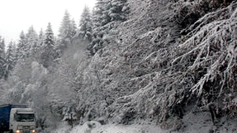 A venit iarna si in Romania