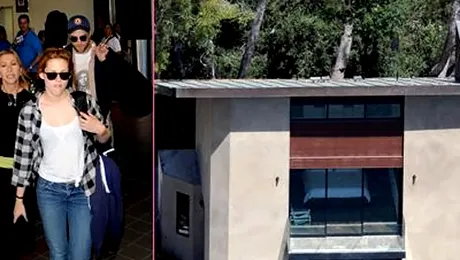 Iata „cuibusorul de nebunii” al actorilor Robert Pattinson si Kristen Stewart (Poze)