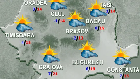 Vremea Apropo.ro: Primăvară în toată regula!