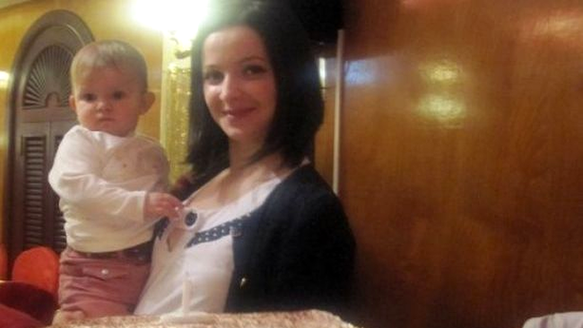 Domnica si fiica sa, in varsta de 2 ani