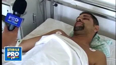 Somnambul teafar, dupa ce a cazut de la etajul 4!