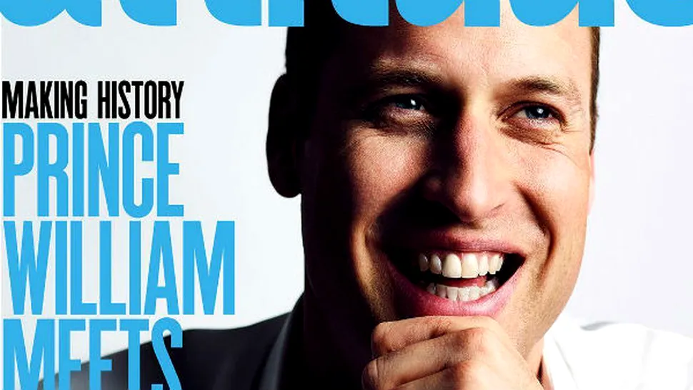 Prinţul William, pe coperta unei reviste gay: 