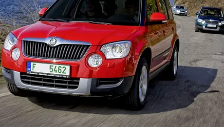 Skoda a produs primul SUV din istoria sa: Yeti!