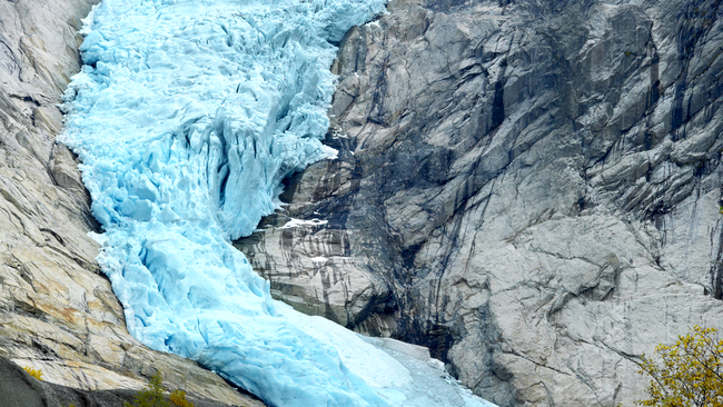 Briksdalsbreen Glacier, Norvegia