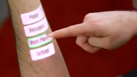 OmniTouch face orice suprafata interactiva