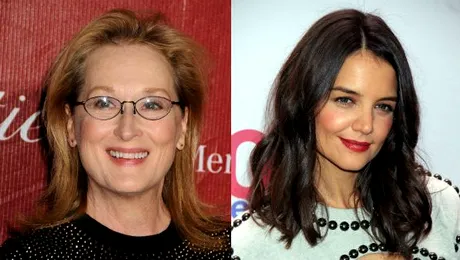 Meryl Streep o vrea de noră pe Katie Holmes