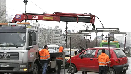 Vezi harta locurilor cu cele mai frecvente ridicari de masini!