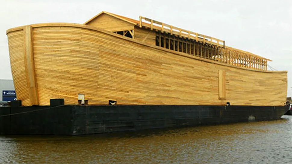 In urma unei viziuni apocaliptice un olandez si-a construit Arca lui Noe