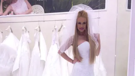 Anda Adam, primele fotografii în rochie de mireasă