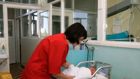 Bebeluș de șase kilograme, născut în Iași