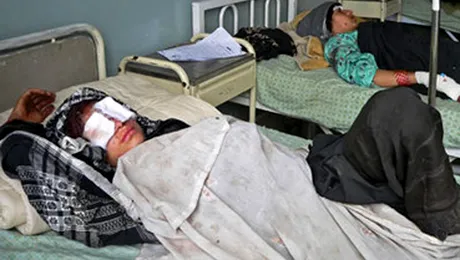 NATO a ucis din nou oameni nevinovați, în Afganistan