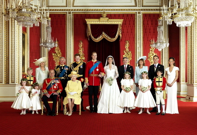 Familia Regala a Marii Britanii
