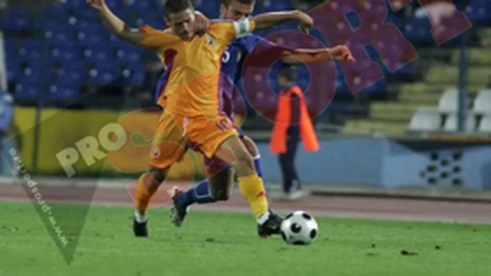 Romania U21 a invins Moldova U21, scor 3-0