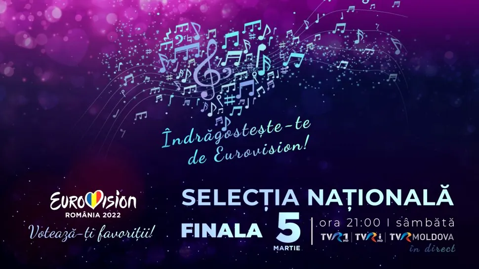 Eurovision România: Premiu de 5.000 de euro pentru fanii care își votează favoritul