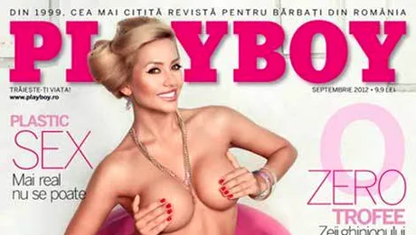 Rodica Miron este asistenta „bună rău”, pe coperta Playboy