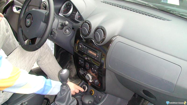Interior de Dacia Duster