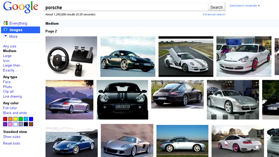 Google Images, o schimbare de design radicala