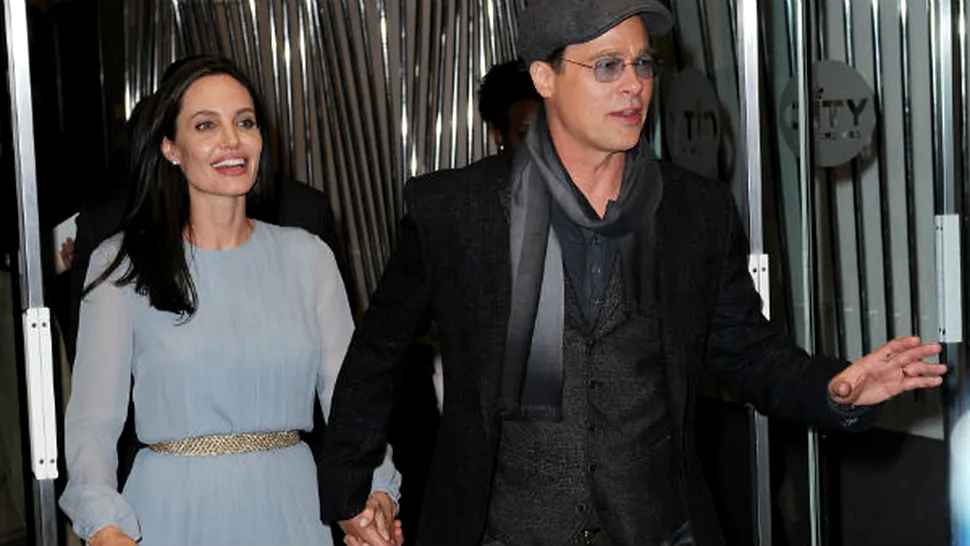 

Brad Pitt şi Angelina Jolie, apariţie rară pe covorul roşu