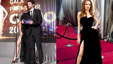 La premiile Gopo, Monica Bârlădeanu a parodiat-o pe Angelina Jolie