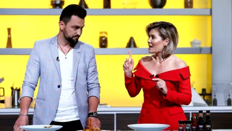 Florin Dumitrescu a câştigat prima amuletă în lupta culinară a chefilor