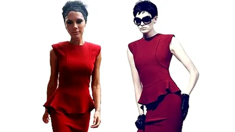 Designerul Victoria Beckham a creat rochia Carmontelle (Poze)