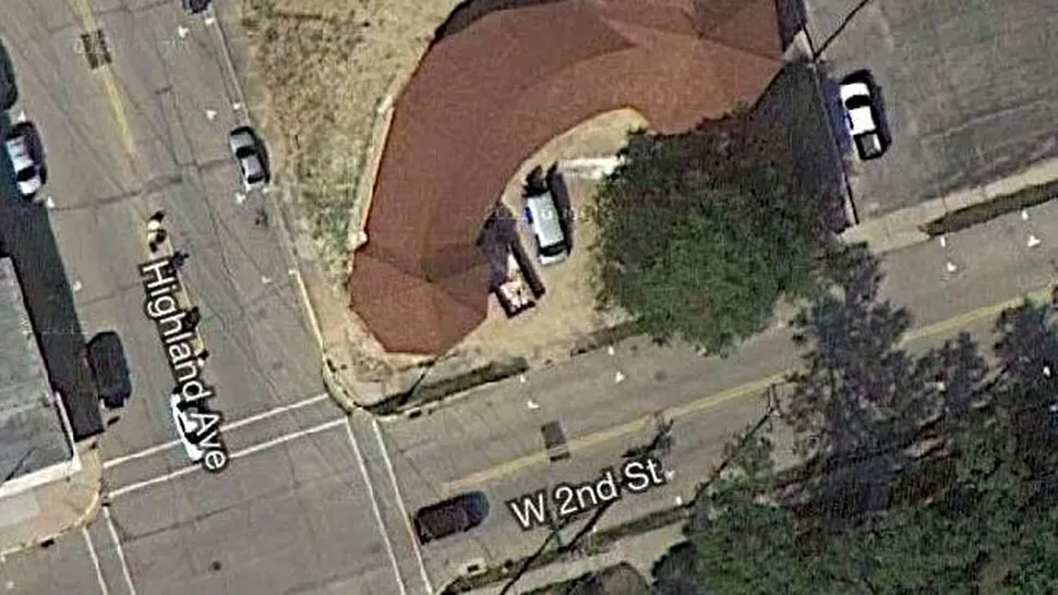 Ce a surprins Google Earth într-un oraș american 