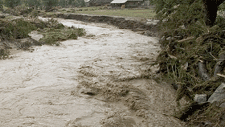 Stare de alerta in 2 localitati din judetul Galati