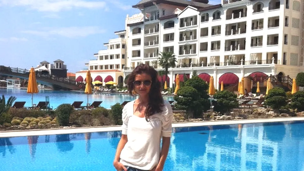 Ana Maria Gheorghe, vacanţă în Turcia