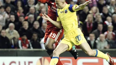 Steaua a pierdut la Liverpool! Vezi rezultatele complete din Europa League
