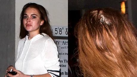 Lindsay Lohan chelește și arată groaznic!