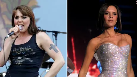 Mel C se transforma in Victoria Beckham