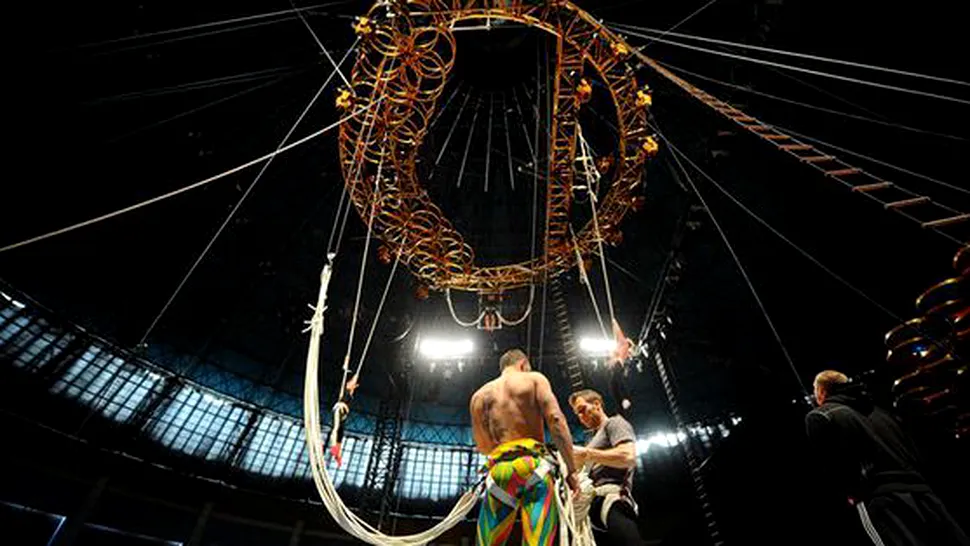 Un artist de la Cirque du Soleil a căzut în timpul spectacolului 
