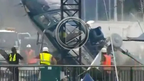 Prabusire spectaculoasa a unui elicopter, in Noua Zeelanda (Video)