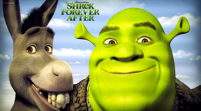 Shrek nu se desparte de magarusul lui favorit nici in ultima parte a seriei