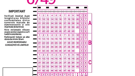 Loto 6 din 49, 20 ianuarie 2011: Iata numerele castigatoare!