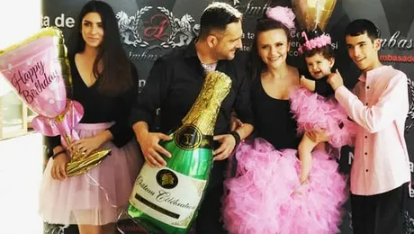 Ce a purtat Cristina Şişcanu la petrecerea micuţei. Decor de poveste şi meniu regesc – FOTO
