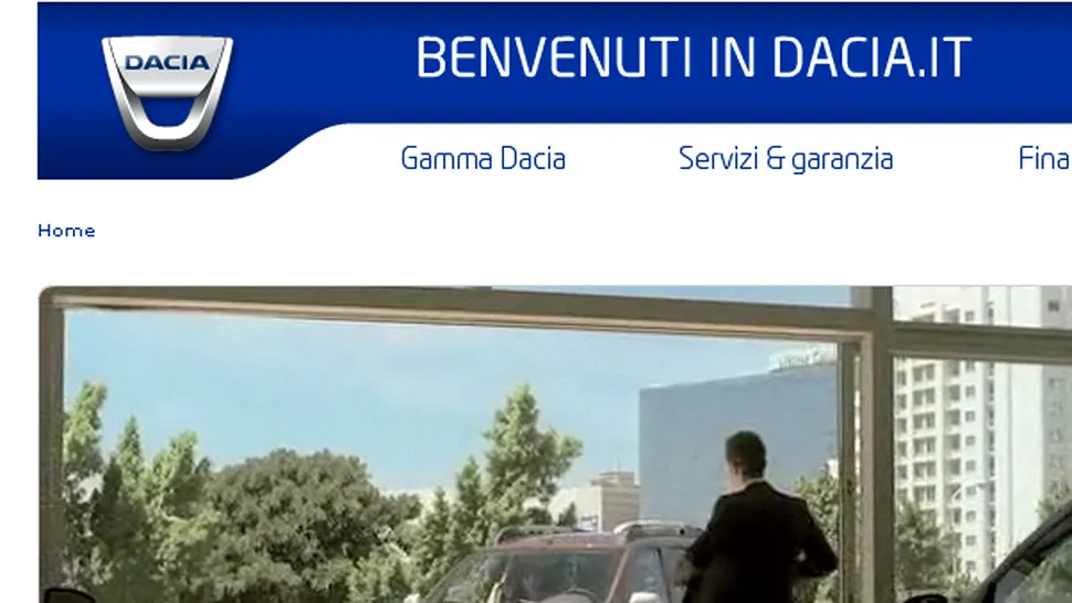 Dacia va vinde si online, de maine