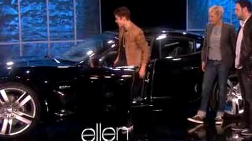 Justin Bieber a primit cadou o mașină electrică de lux (Poze & Video)