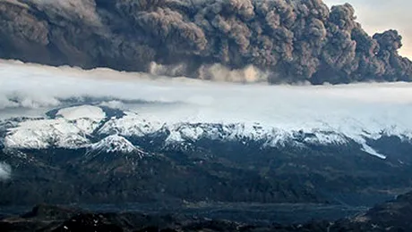Un alt vulcan islandez ar putea sa erupa si sa produca dezastre climatice